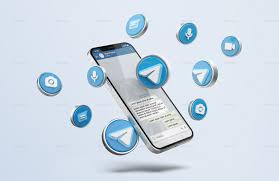 Download Telegram Mockup On Mobile Phone By Syifa5610 Graphicriver
