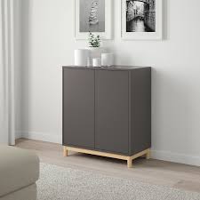 Eket Storage Combination With Legs Dark Gray Ikea Eket Flexible Furniture Ikea