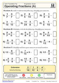 Maths Worksheets For Kids Ks3 Maths Worksheets Cazoom Math Fractions Worksheets Algebra Worksheets Ks3 Maths Worksheets