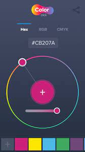 This app will allows you to pick colours by using your camera and analyze the color name. Color Picker App Free Psd Ui Download