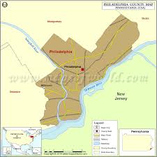 We have a more detailed satellite image of pennsylvania without county boundaries. Philadelphia County Map Pennsylvania