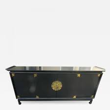 Check spelling or type a new query. James Mont Fantastic Black Lacquered Chinoiserie Stereo Cabinet Credenza Mid Century Modern
