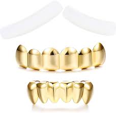 Main concerns for gift shop entrepreneurs include identifying the target audience, finding an appropriate location for the business and creating a business plan that fits the budget. Amazon Com Finrezio Gold Plated Grillz Hip Hop Teeth Top And Bottom Fake Mouth Grill With 2 Extra Molding Bars Clothing Shoes Jewelry