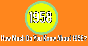 Ask questions and get answers from people sharing their experience with risk. How Much Do You Know About 1958 Quizpug