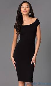Backless Off The Shoulder Knee Length Party Dress Casual Party Dresses Black Knee Length Dress Knee Length Dresses