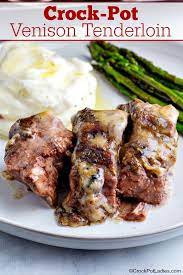 Crock Pot Venison Tenderloin Recipe Recipe In 2020 Venison Tenderloin Recipes Venison Recipes Crockpot Deer Tenderloin Recipes