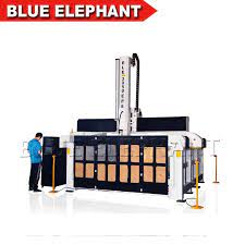 متجر من الخشب cnc الموجه xnumx محور cnc الموجه xnumx محور cnc الموجه atc cnc راوتر البلازما القاطع قطع سكين متذبذب الأزرق الفيل cnc 5 axis cnc madera