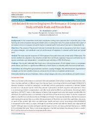 Withdraw money from more than 7,500 banco santander and what can you do with your open current account? Pdf Job Related Stress On Employees Performance A Comparative Study Of Public Bank And Private Bank Editorial Department And Rambabu Lavuri Academia Edu