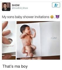 Baby shower invites set the tone for the celebration, so if the parent or parents to be have a lighthearted sense of humor, you can consider using funny baby shower wording for the invitations. Baby Shower Meme Funny
