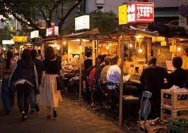 Yatai Food Stalls Are A Key Element Of Gourmet Dining And Sightseeing In Fukuoka At Night There Are Many Yatai Primarily In The Tenjin Nakasu And Nagaham Ide