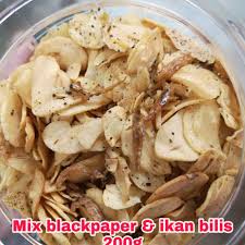 Resepi 05 pucuk pegaga goreng rugi tak cuba resepi ni. Bawang Putih Goreng Crispy Mix Ikan Bilis Lada Hitam Shopee Malaysia