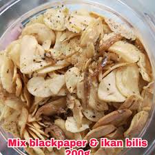 Himpunan resepi masakan melayu,resepi ikan ,resepi udang,resepi ayam dan resepi lauk pauk tradisional. Bawang Putih Goreng Crispy Mix Ikan Bilis Lada Hitam Shopee Malaysia