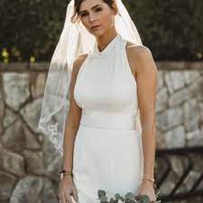 White By Vera Wang High Neck Halter Wedding Dress David S Bridal Halter Wedding Dress High Neck Wedding Dress White By Vera Wang