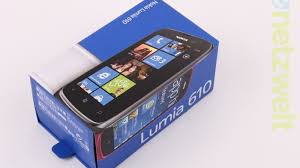 Nokia Lumia 610 Unboxing