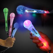 Promotional Light Up Led Microphone Toy