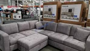 Just finished setting up my new sectional couch in my basement! Thomasville 6 Piece Modular Fabric Sectional Costcochaser