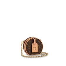 Louis vuitton mini luggage bb monogram unboxing. Mini Boite Chapeau Monogram Canvas Wallets And Small Leather Goods Louis Vuitton