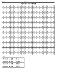 There are tons of great resources for free printable color pages online. Rounding Worksheets Rrec2 Football Helmet Free Math Coloring Pages Coloring Squared