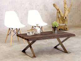 Couchtisch Design X Edelsstahl Ebenholz Massivholz Altholz Couchtisch Design Couchtisch Massivholz