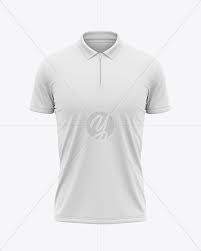 Download Men S Zip Neck Polo Shirts Mockup Front View In Apparel Mockups On Yellow Images Object Mockups