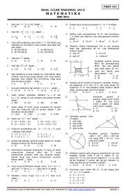 Maybe you would like to learn more about one of these? Pembahasan Soal Un Matematika Smp 2012 Paket A35 B47 C61 D74 E81