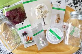 How to make a garden in a jar. Hop To It A Diy Mason Jar Easter Fairy Garden Terrarium Legally Crafty Blog