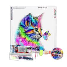 Get 50% off + free shipping now. Diy Diamond Painting Set 5d Diamond Painting Cat Amazon De Kuche Haushalt