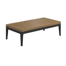 Greystone cast aluminum coffee table. Gloster Grid Lounge Small Teak Coffee Table Luxury Outdoor Living