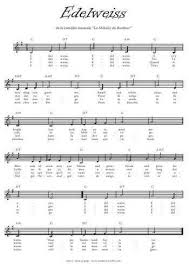 Telechargez La Partition Gratuite De La Chanson Edelweiss La Melodie Du Bonheur Richard Rodgers Oscar La Melodie Du Bonheur Partitions De Chansons Chanson