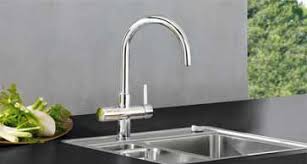 Grohe Blue Chilled Sparkling Kitchen Mixer Taps Galley Kitchens Kitchen Mixer