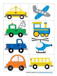 Working with a pencil and paper is one of the most satisfying ways to solve puzzles. Free Printables Roundup 2 Transportation Preschool Toddler Learning Activities Transportation Activities