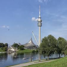 Munich Germany Munchen Deutschland Olympiaturm Im Olympiapark Olympia Munchen Deutschland Munchen