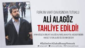 Adana'da furkan eğitim ve hizmet vakfı'na düzenlenen operasyonda gözaltına alınıp, dün adliyeye sevk edilen 28 kişiden, vakfın kurucu başkanı alparslan kuytul'un da aralarında bulunduğu 5 kişi. Furkan Vakfi Baskani Ali Alagoz Tahliye Edildi Semra Kuytul