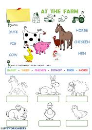 Maybe you would like to learn more about one of these? Farm Animals Online Activity