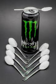 1 Monster Energy De 50cl Contient 8 4 Cuil A Cafe De Sucre Soit 42g Monster Energy Cafe Contenant