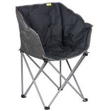 Kampa Tub Chair Charcoal Camping Chair Oversized Chair Camping Chairs