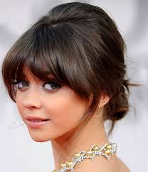 Pin By Susanne Ui Aibhistin On Hair Medium Length Hair With Bangs Medium Length Hair Styles Updos For Medium Length Hair