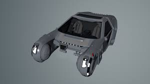 Blade Runner 2049 Spinner Officer K By Andrey Shevain Fact It Is In Principle My First Job In 3d The Work Was Carr Blade Runner 2049 Blade Runner My First Job