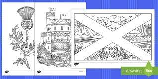 There's something for everyone from beginners to the advanced. Scottish Colouring Pages Themed Mindfulness Activity