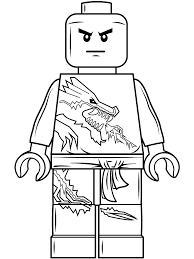 You may even spot an ariel lookalike in this bunch o. Lego Ninjago Lloyd Coloring Page Free Printable Coloring Pages For Kids