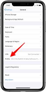 How To Uninstall Remove Ios 14 Ipados 14 Beta From Your Iphone Or Ipad