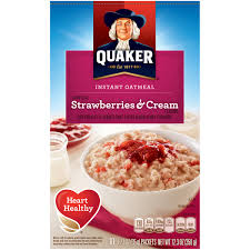 For instant oats, yes there is a difference in gi. Quaker Instant Oatmeal Strawberries Cream 10 Packets Walmart Com Walmart Com