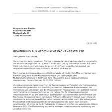Jedenfalls sollte es individuell gestaltet sein. Bewerbung Als Medizinische Fachangestellte Medizinischer Fachangestellter Bewerbung Co