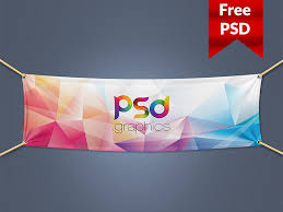 Download Textile Fabric Banner Mockup Free Psd Free Psd Ui Download