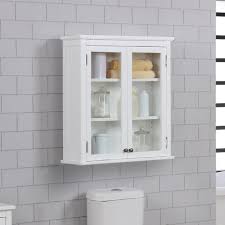 Do you suppose lowes bathroom cabinet doors appears to be like nice? Porch Den Everest Wall Mounted 27 X 29 Bath Storage Cabinet With Glass Cabinet Doors Overstock 26050432