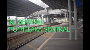Multiple buses leave melaka bound to kuala lumpur every hour. Kl Sentral To Melaka Sentral By Train Ktm Komuter And Bus Youtube