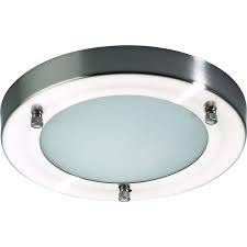 Mistral Ip44 G9 Led Satin Nickel Glass Bathroom Light 1 X 2 5w 200mm