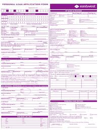 Ground floor, calyx center, w. East West Bank Form Identity Document Loans