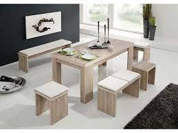 .esstischgruppe mit bankrabatt etwas kaufen, esstisch mit sitzbank und stuhlen caseconrad com, esstisch esstischgruppe tischgruppe bank sitzbank neu ebay. Paket Esstischgruppe Mit Ausziehtisch 1 Bank 2 Hocker Weiss Matt Greiff