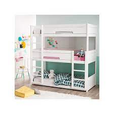 48 876 просмотров 48 тыс. Lit Superpose 3 Places En Bois Massif 90x200 Hermes